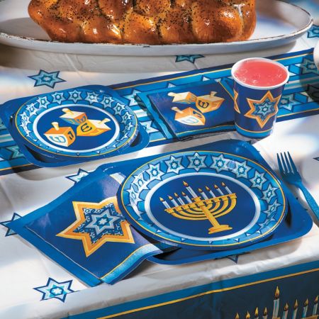 Jewish Party Tableware